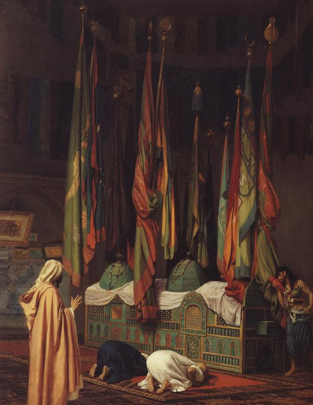 Jean - Leon Gerome The Sultan Tomb Germany oil painting art